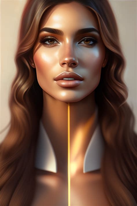 Lexica Portrait Of A Gorgeous Young Woman Latina Face Illustration