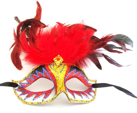 feather top 09 mardi gras mask halloween party masquerade