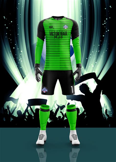 mens full soccer goalkeeper kit mockup  behance