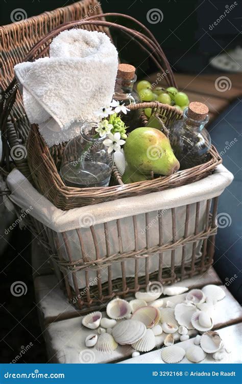 fruit spa stock photo image  health basin attractive