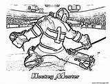 Hockey Coloring Pages Goalie Nhl Printable Sheets Print Players Color Kids Lewis Clark Rink Yescoloring Colouring Printables Blues Saint Ice sketch template