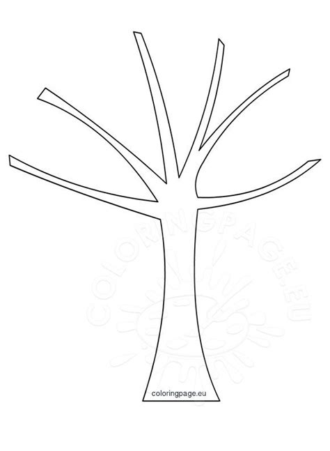 printable tree outline