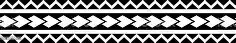 Polynesian Tattoo Sleeve Pattern Vector Samoan Forearm And Foot Design