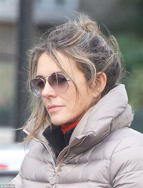 Liz Hurley Goes Unusually Casual As She Unloads Lidl Bags During