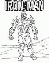 Iron Coloring Man Pages Getdrawings sketch template