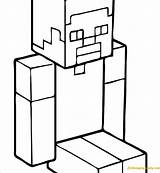 Minecraft Steve Coloring Pages Printable Color Dog Drawing Template Creeper Templates Kids Print Spider Stampy Games Para Colorear Coloringpagesonly Colouring sketch template