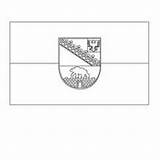 Coloring Pages Germany Flag Saxony Anhalt Hellokids German sketch template