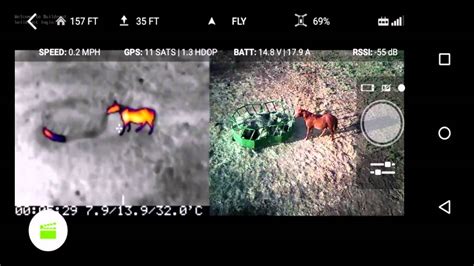 thermal camera drone youtube