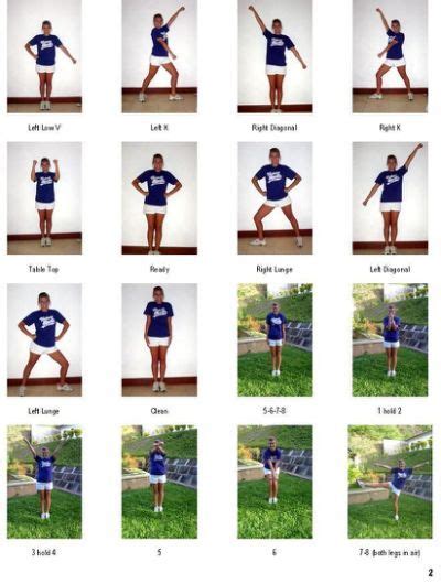 Cheer Motions Cheerleaders Cheer Routines Cheer Stunts