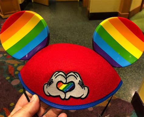 disney just released rainbow mickey mouse ears in time for