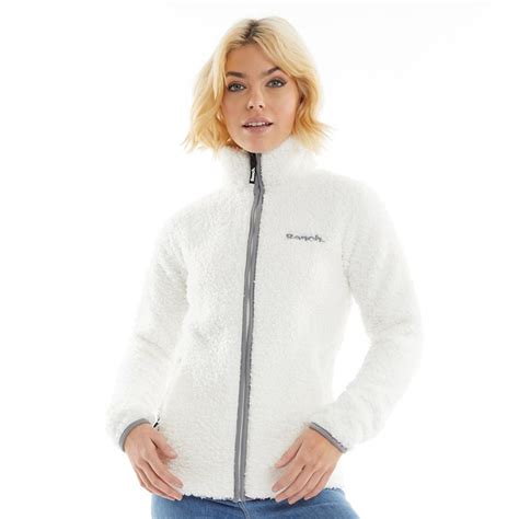 Buy Bench Womens Edition Sherpa Fleece Jacket Cream