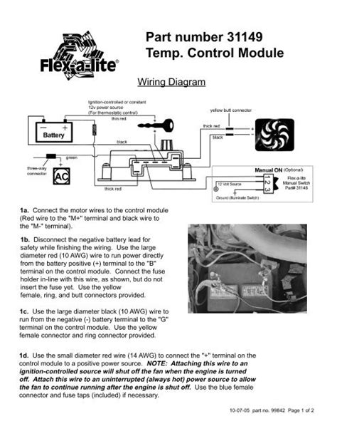 flex  lite electric fan wiring diagram  wallpapers review