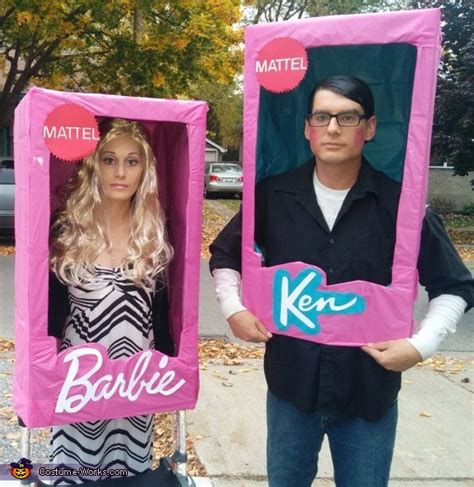 Barbie And Ken Dolls Couple Costume