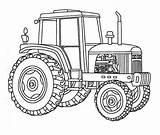 Tractor Book Tractors Procoloring Kleurplaat sketch template