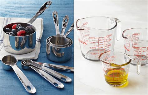 Use Liquid And Dry Measuring Cups Baking Basics 10 Tips For Beginner