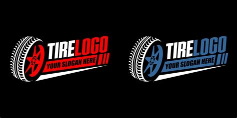 car tire logo vector art icons  graphics