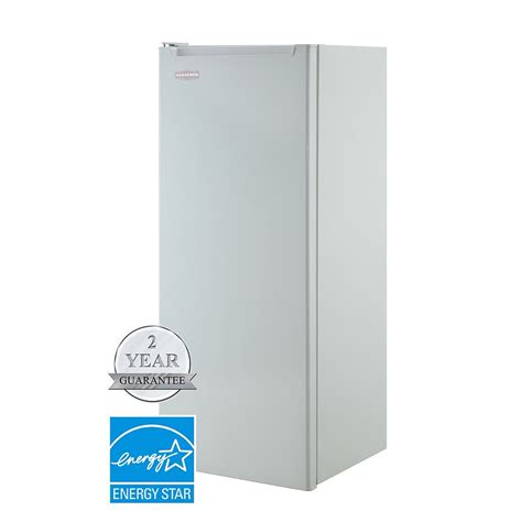 marathon 6 5 cu ft upright freezer in white energy star® the home