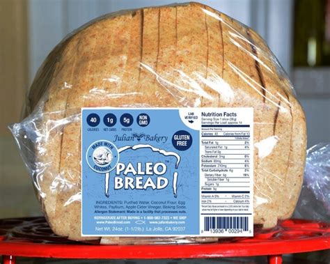 Paleo Bread Weight Watchers 1 Point Gluten Free Weight