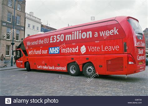 brexit bus stock  brexit bus stock images alamy
