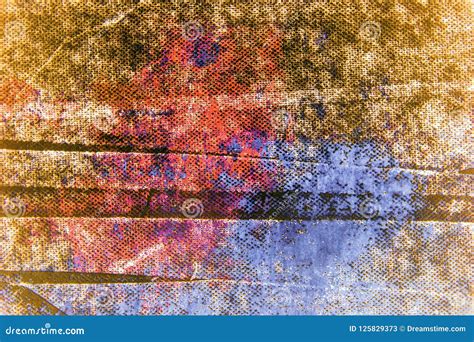 blue  red  brown paint background texture  grunge brush strokes stock illustration