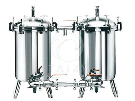 role  milk double filter   dairy processing  taizy machinery
