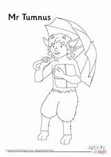 Tumnus Mr Colouring Pages Become Member Log sketch template