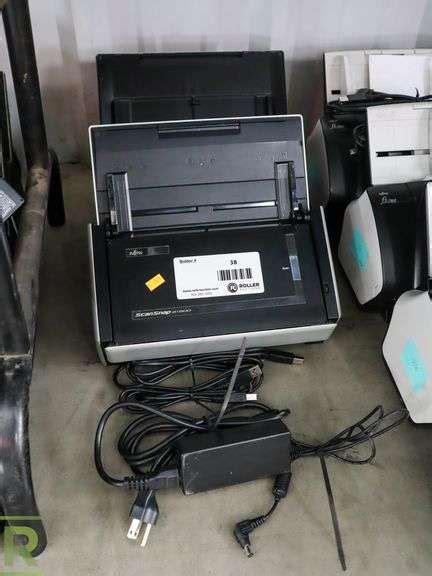 fujitsu scansnap ix   desktop scanners roller auctions