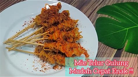 Resep Mie Telur Gulung Mudah Cepat Enak Semua Pasti Bisa Youtube