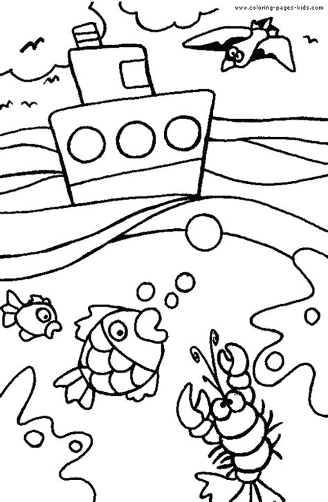 summer color page coloring pages  kids holiday seasonal