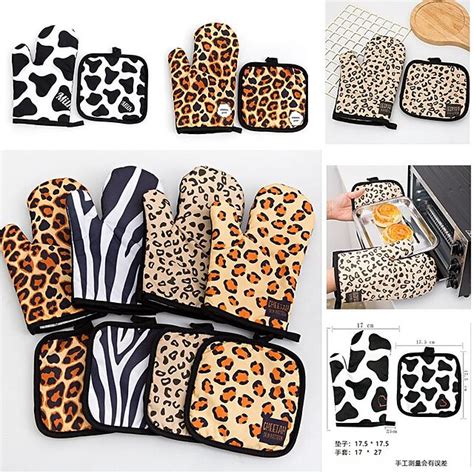 oven mitts  pot holders kitchen oven glove high heat resistant oven