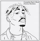 Coloring Pages Rapper Getcolorings Printable Rap sketch template