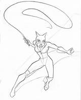 Catwoman Drawing Getdrawings sketch template