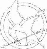 Hunger Games Logo Drawing Drawings Getdrawings Deviantart sketch template