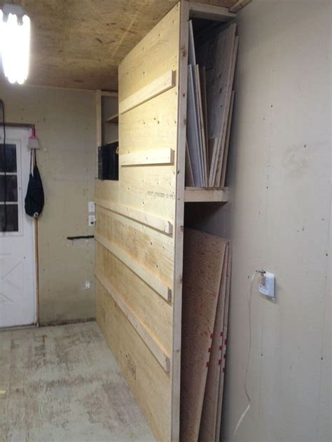 multipurpose storage french cleat rack system  scrap