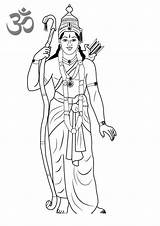 Rama Again sketch template