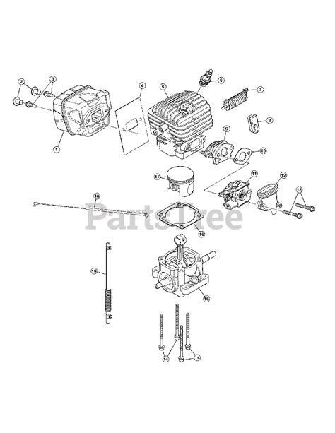 remington rm   byag remington chainsaw engine assembly parts lookup