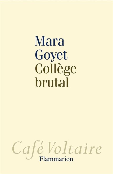 Collège Brutal Ebook Mara Goyet 9782081291423 Boeken