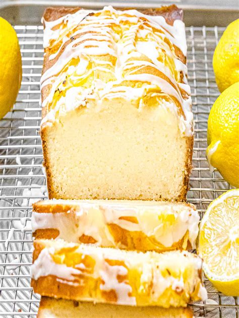 easy lemon pound cake  glaze drive  hungry