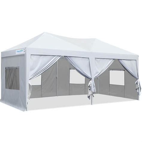 quictent privacy  ft ez pop  canopy tent enclosed instant shelter party tent event gazebo