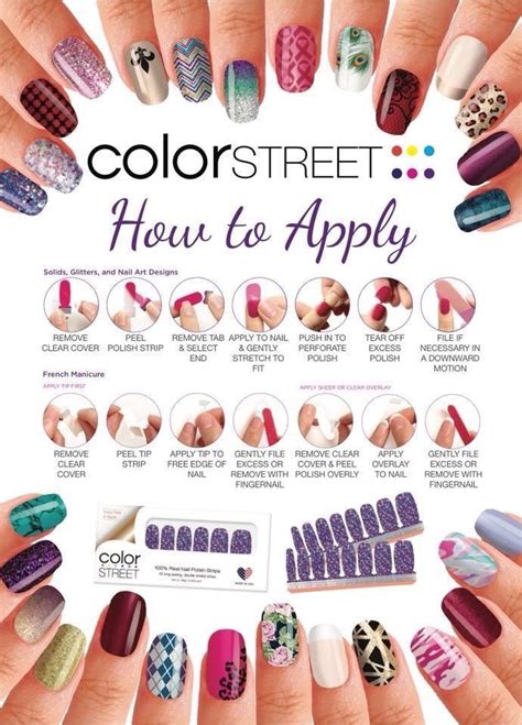 apply color street teamsassytips color street nails color