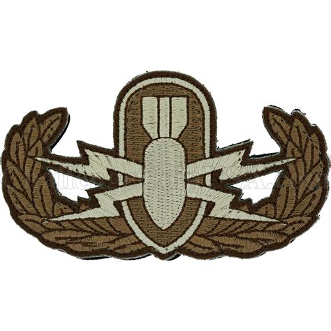 challengecoinusa eod basic brown patch   eod patch project call
