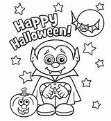 Coloring Halloween Pages Printable Sheets Color Colouring Kids Print Printables Toddlers Popular Activities Book Happy sketch template