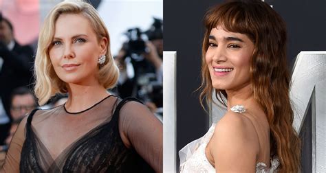 charlize theron dishes on steamy scene with ‘atomic blonde co star sofia boutella ‘i just