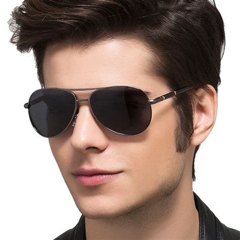 2017 Stylish Brand Sunglasses Brand Designer Men Polarized Lens Uv400
