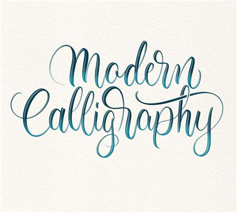 modern calligraphy calligraphy words  practice trace