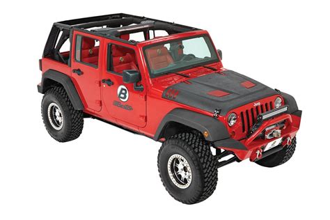 bestop trektop pro hybrid  door profile jeep wrangler parts