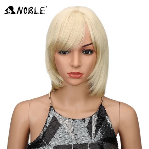 noble party ladies hair 10 straight hair wig heat resistant short