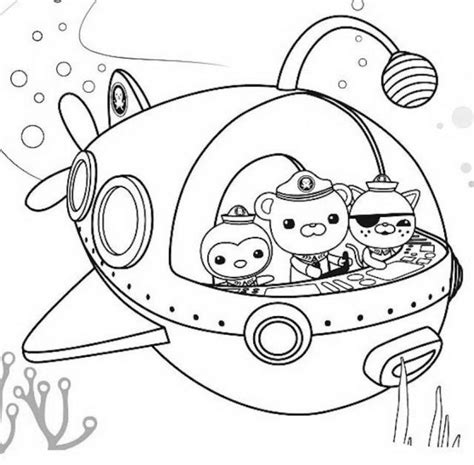 octonauts coloring pages   getcoloringscom  printable