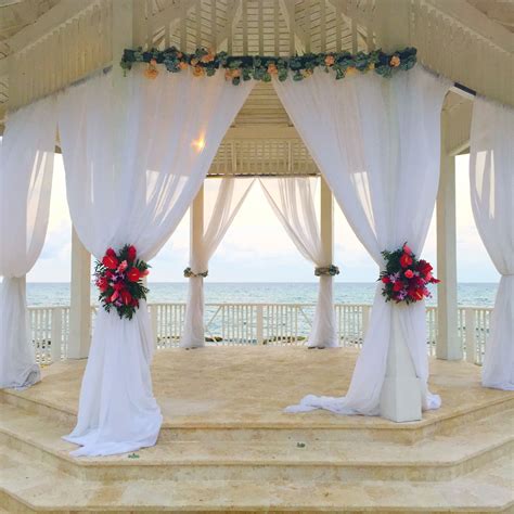 A Breathtaking Jamaican Beach Sunset Included On Your Wedding Day At