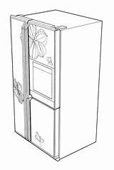 Refrigeradores Refrigerador Eurolocarno sketch template